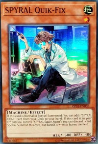 SPYRAL Quik-Fix - OTS Tournament Pack 5 (OP05) #OP05-EN006 - Super Rare YuGiOh Trading Card
