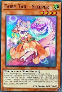 Fairy Tail - Sleeper - OTS Tournament Pack 5 (OP05) #OP05-EN007 - Super Rare YuGiOh Trading Card