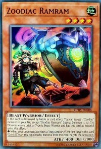 Zoodiac Ramram - OTS Tournament Pack 5 (OP05) #OP05-EN008 - Super Rare YuGiOh Trading Card