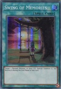 Swing of Memories - OTS Tournament Pack 5 (OP05) #OP05-EN010 - Super Rare YuGiOh Trading Card