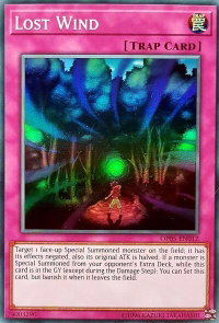 Lost Wind - OTS Tournament Pack 5 (OP05) #OP05-EN012 - Super Rare YuGiOh Trading Card