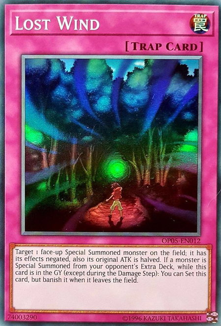 Lost Wind - OTS Tournament Pack 5 YuGiOh trading card