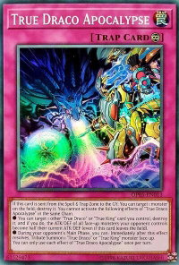True Draco Apocalypse - OTS Tournament Pack 5 (OP05) #OP05-EN013 - Super Rare YuGiOh Trading Card