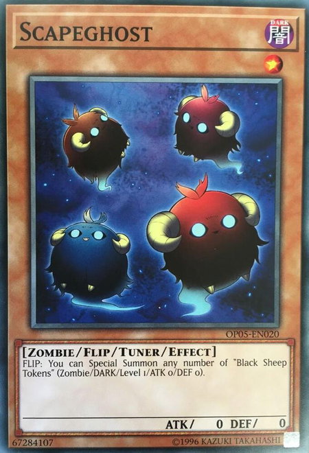 Scapeghost trading card from OTS Tournament Pack 5 Scapeghost - OTS Tournament Pack 5 YuGiOh trading card