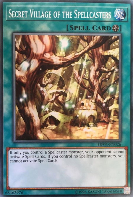 Secret Village of the Spellcasters - OTS Tournament Pack 5 YuGiOh trading card