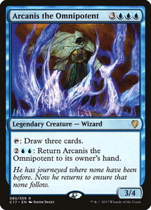Arcanis the Omnipotent - Commander 2017 (C17) #80 - Rare Magic: The Gathering Trading Card