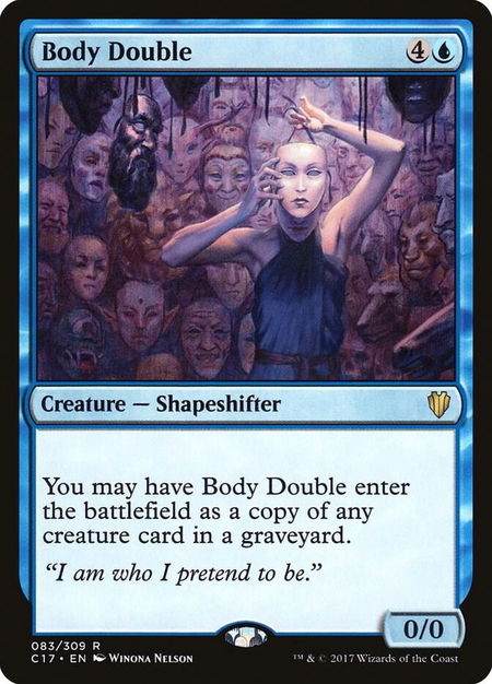 Body Double - Commander 2017 Magic: The Gathering trading card