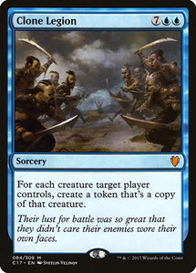 Clone Legion - Commander 2017 (C17) #84 - Mythic Rare Magic: The Gathering Trading Card