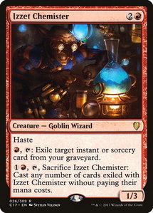 Izzet Chemister - Commander 2017 (C17) #26 - Rare Magic: The Gathering Trading Card