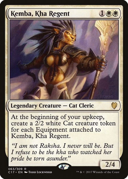 Kemba, Kha Regent - Commander 2017 Magic: The Gathering trading card