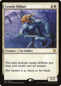 Leonin Shikari - Commander 2017 (C17) #66 - Rare Magic: The Gathering Trading Card