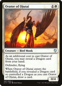 Orator of Ojutai - Commander 2017 (C17) #67 - Uncommon Magic: The Gathering Trading Card