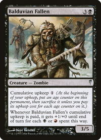 Balduvian Fallen - Coldsnap (CSP) #51 - Uncommon Magic: The Gathering Trading Card