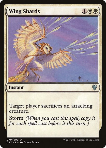 Wing Shards - Commander 2017 Magic: The Gathering trading card