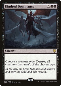 Kindred Dominance - Commander 2017 (C17) #18 - Rare Magic: The Gathering Trading Card