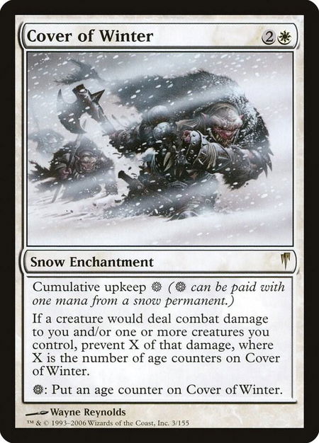 Cover of Winter - Coldsnap Magic: The Gathering trading card