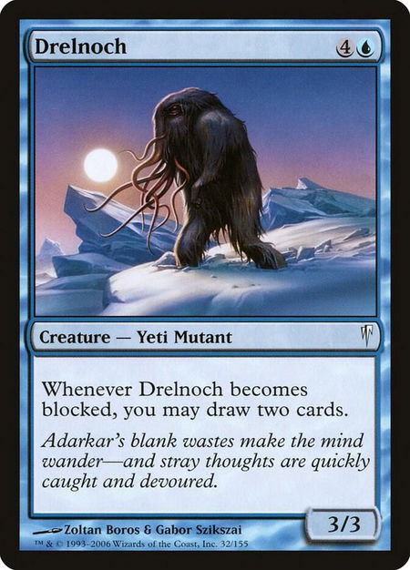 Drelnoch - Coldsnap Magic: The Gathering trading card
