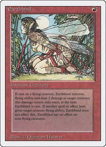 Earthbind - Revised Edition (3ED) #null - Common Magic: The Gathering Trading Card