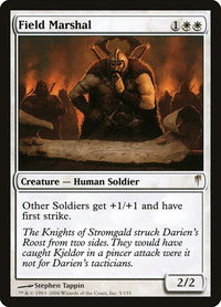 Field Marshal - Coldsnap (CSP) #5 - Rare Magic: The Gathering Trading Card