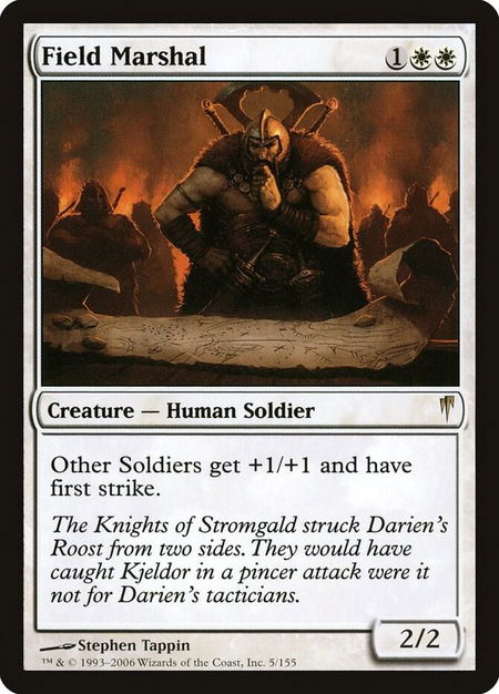 Field Marshal - Coldsnap Magic: The Gathering trading card