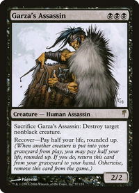 Garza's Assassin - Coldsnap (CSP) #57 - Rare Magic: The Gathering Trading Card