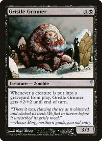 Gristle Grinner - Coldsnap (CSP) #59 - Uncommon Magic: The Gathering Trading Card
