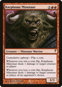 Karplusan Minotaur - Coldsnap (CSP) #86 - Rare Magic: The Gathering Trading Card
