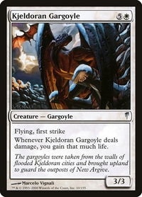 Kjeldoran Gargoyle - Coldsnap (CSP) #10 - Uncommon Magic: The Gathering Trading Card
