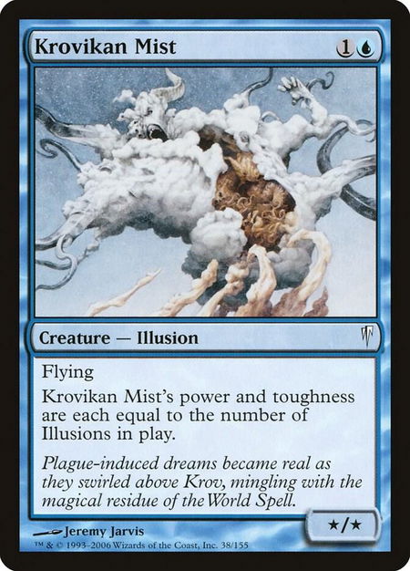 Krovikan Mist - Coldsnap Magic: The Gathering trading card