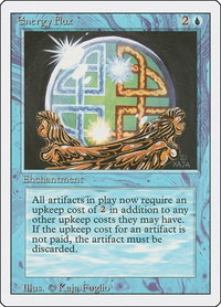 Energy Flux - Revised Edition (3ED) #57 - Uncommon Magic: The Gathering Trading Card