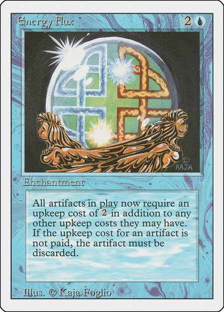 Energy Flux - Revised Edition Magic: The Gathering trading card