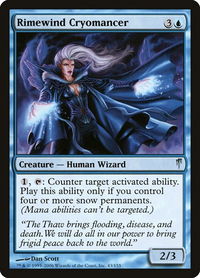 Rimewind Cryomancer - Coldsnap (CSP) #43 - Uncommon Magic: The Gathering Trading Card