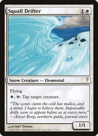Squall Drifter - Coldsnap (CSP) #17 - Common Magic: The Gathering Trading Card