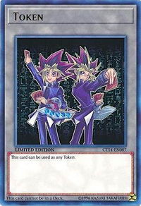 Token: Yugi/Yami (CT14-EN007) - 2017 Mega-Tins (CT14) #CT14-EN007 - Ultra Rare YuGiOh Trading Card