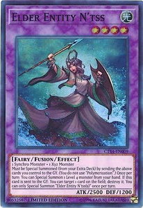 Elder Entity N'tss - 2017 Mega-Tins (CT14) #CT14-EN009 - Super Rare YuGiOh Trading Card