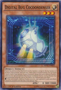 Digital Bug Cocoondenser - 2017 Mega-Tins Mega Pack (MP17) #MP17-EN016 - Common / Short Print YuGiOh Trading Card