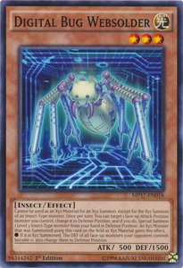 Digital Bug Websolder - 2017 Mega-Tins Mega Pack (MP17) #MP17-EN018 - Common / Short Print YuGiOh Trading Card