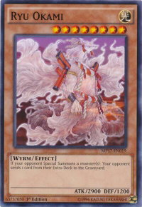 Ryu Okami - 2017 Mega-Tins Mega Pack (MP17) #MP17-EN019 - Common / Short Print YuGiOh Trading Card