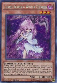 Ghost Reaper & Winter Cherries - 2017 Mega-Tins Mega Pack (MP17) #MP17-EN022 - Secret Rare YuGiOh Trading Card
