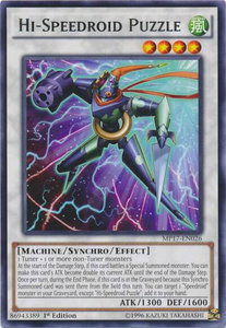Hi-Speedroid Puzzle - 2017 Mega-Tins Mega Pack (MP17) #MP17-EN026 - Rare YuGiOh Trading Card