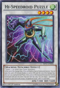 Hi-Speedroid Puzzle - 2017 Mega-Tins Mega Pack (MP17) #MP17-EN026 - Rare YuGiOh Trading Card