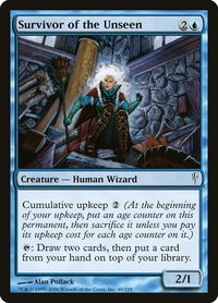 Survivor of the Unseen - Coldsnap (CSP) #48 - Common Magic: The Gathering Trading Card