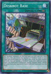 Deskbot Base - 2017 Mega-Tins Mega Pack (MP17) #MP17-EN036 - Common / Short Print YuGiOh Trading Card