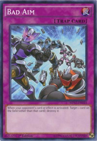 Bad Aim - 2017 Mega-Tins Mega Pack (MP17) #MP17-EN044 - Common / Short Print YuGiOh Trading Card