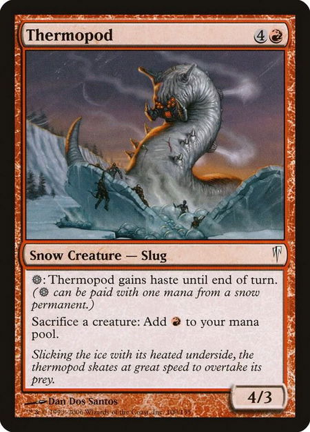 Thermopod - Coldsnap Magic: The Gathering trading card