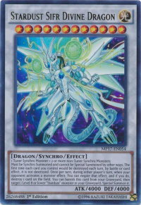 Stardust Sifr Divine Dragon - 2017 Mega-Tins Mega Pack (MP17) #MP17-EN054 - Ultra Rare YuGiOh Trading Card