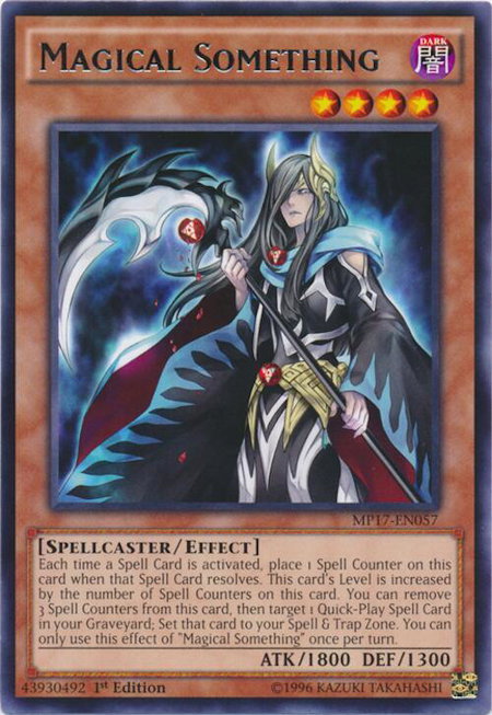 Magical Something - 2017 Mega-Tins Mega Pack YuGiOh trading card