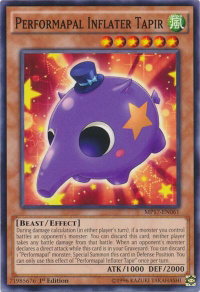 Performapal Inflater Tapir - 2017 Mega-Tins Mega Pack (MP17) #MP17-EN061 - Common / Short Print YuGiOh Trading Card