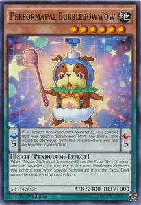 Performapal Bubblebowwow - 2017 Mega-Tins Mega Pack (MP17) #MP17-EN062 - Common / Short Print YuGiOh Trading Card
