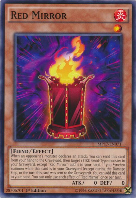 Red Mirror - 2017 Mega-Tins Mega Pack YuGiOh trading card